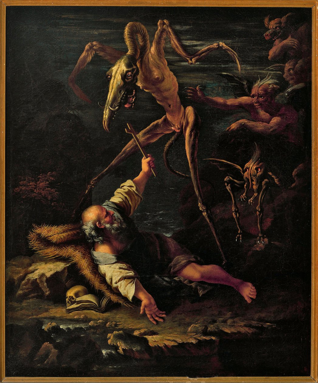 Italia, Coldirodi, Temptations of Saint Anthony tekijältä Salvator Rosa