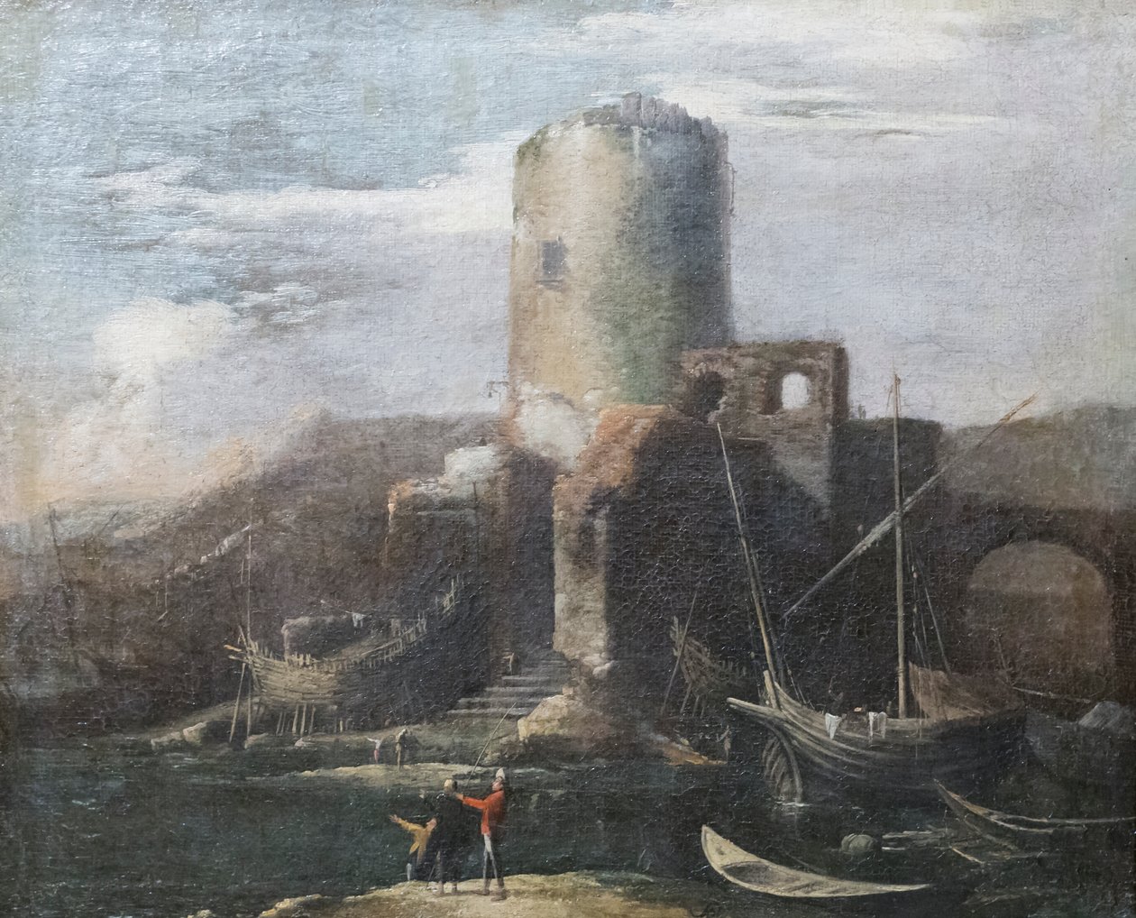 Maisema raunioineen tekijältä Salvator Rosa