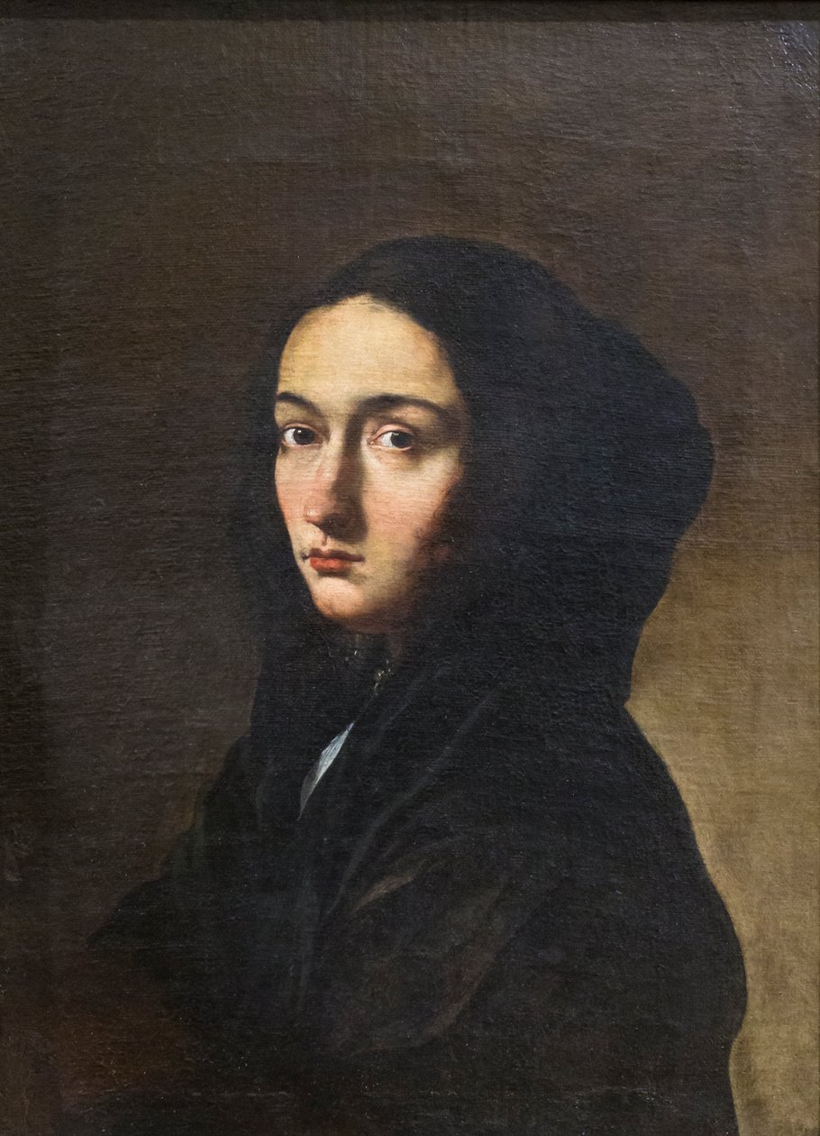 Taiteilijan vaimon muotokuva tekijältä Salvator Rosa