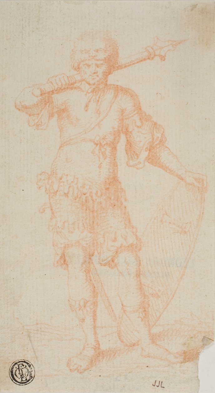 Pysyvä soturi tekijältä Salvator Rosa