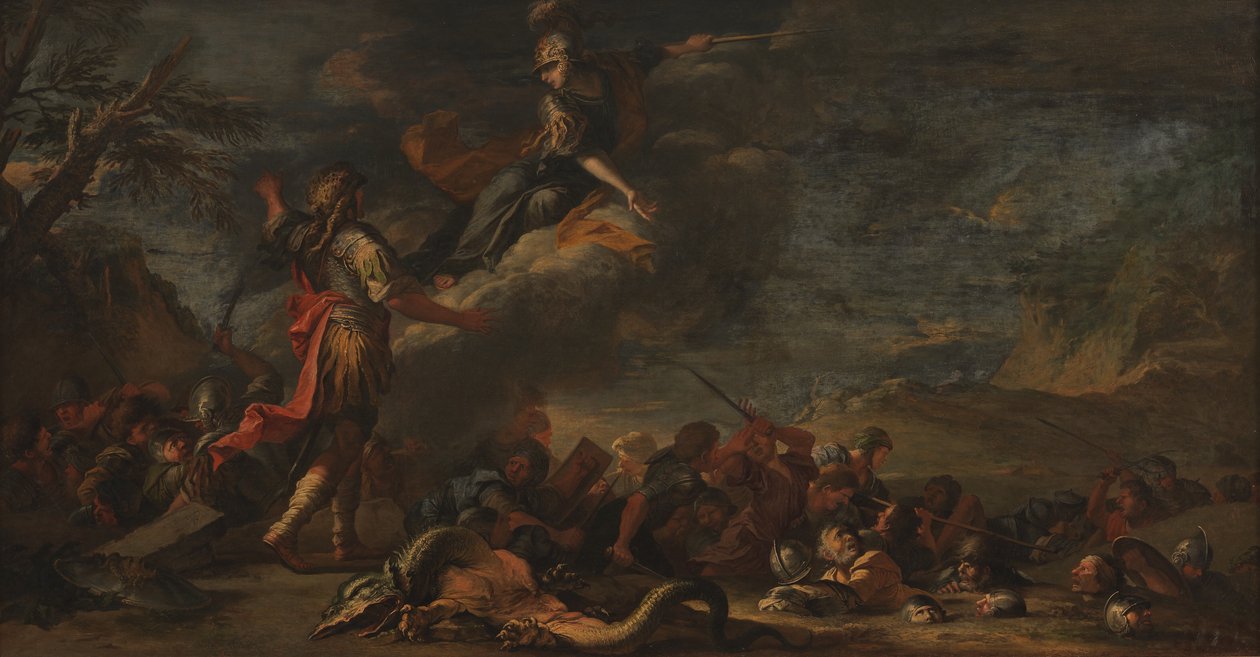 Theban perustaminen tekijältä Salvator Rosa