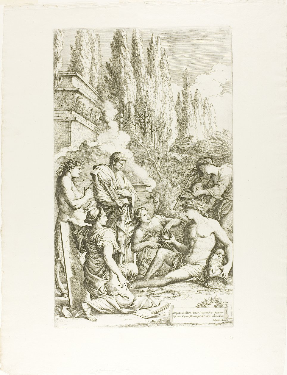 Salvator Rosan nero tekijältä Salvator Rosa