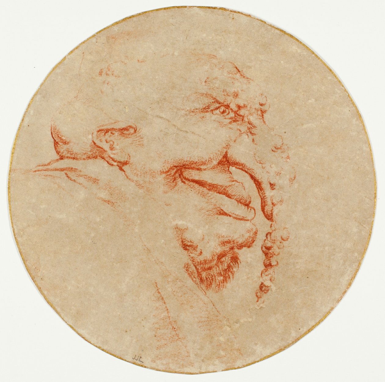Nimetön (karikatyyri) tekijältä Salvator Rosa