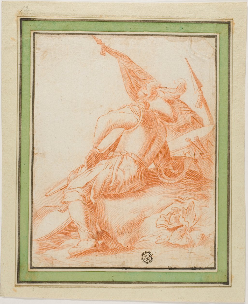 Soturi levossa tekijältä Salvator Rosa