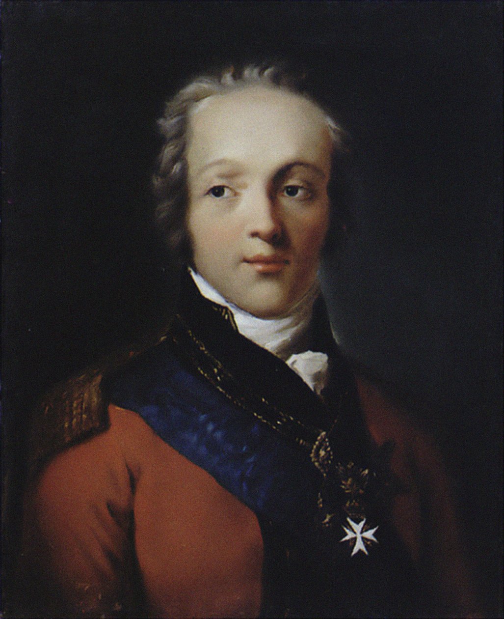 Kreivi Fjodor Vasilyevich Rostopchinin muotokuva 1763-1826, 1800 tekijältä Salvatore Tonci
