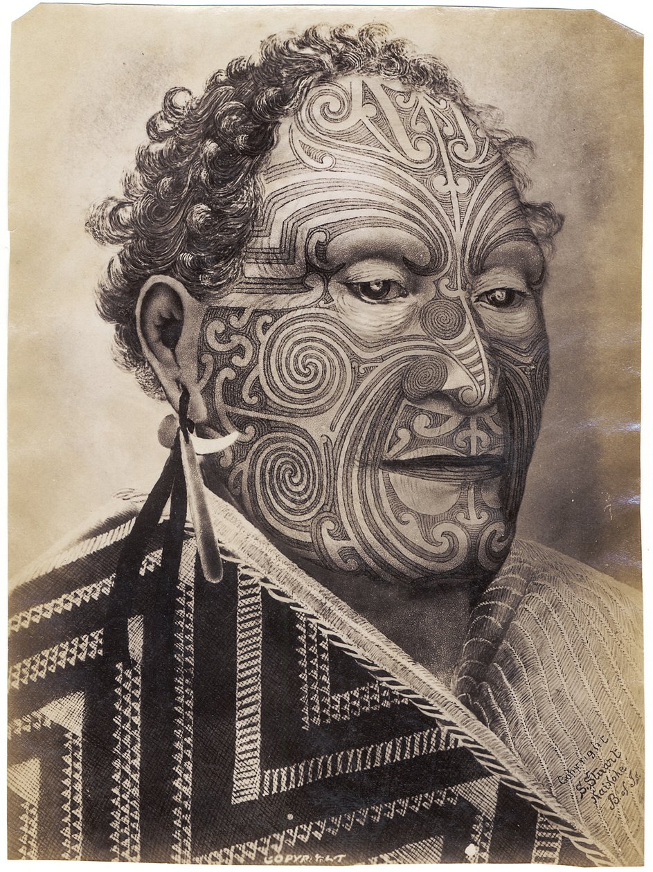 Tamati Waka Nene, noin 1880 (valokuva) tekijältä Sam Stuart
