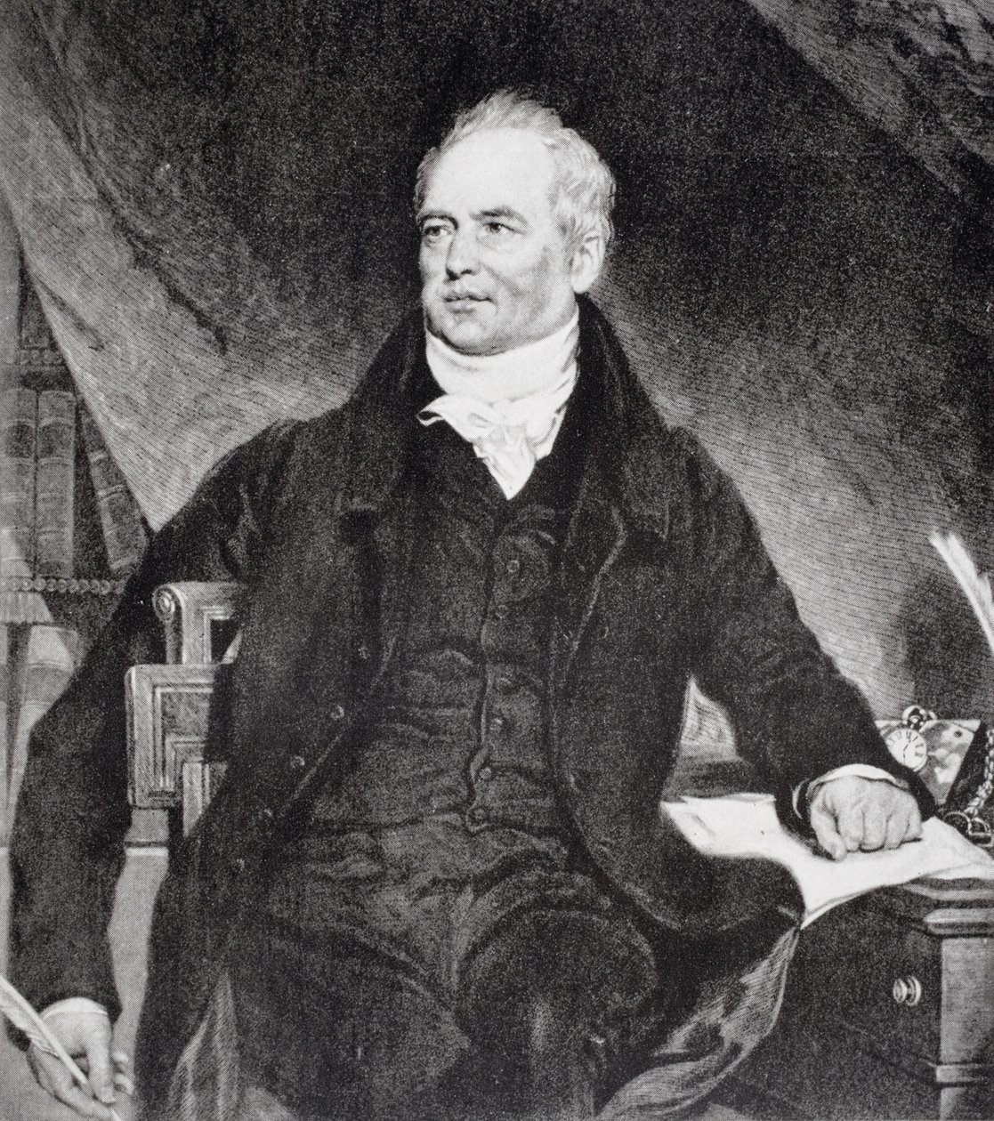 John Rickman (1771-1840) E.V.:n teoksesta The Life of Charles Lamb, Volume I. Lucas, julkaistu 1905 tekijältä Samuel Bellin