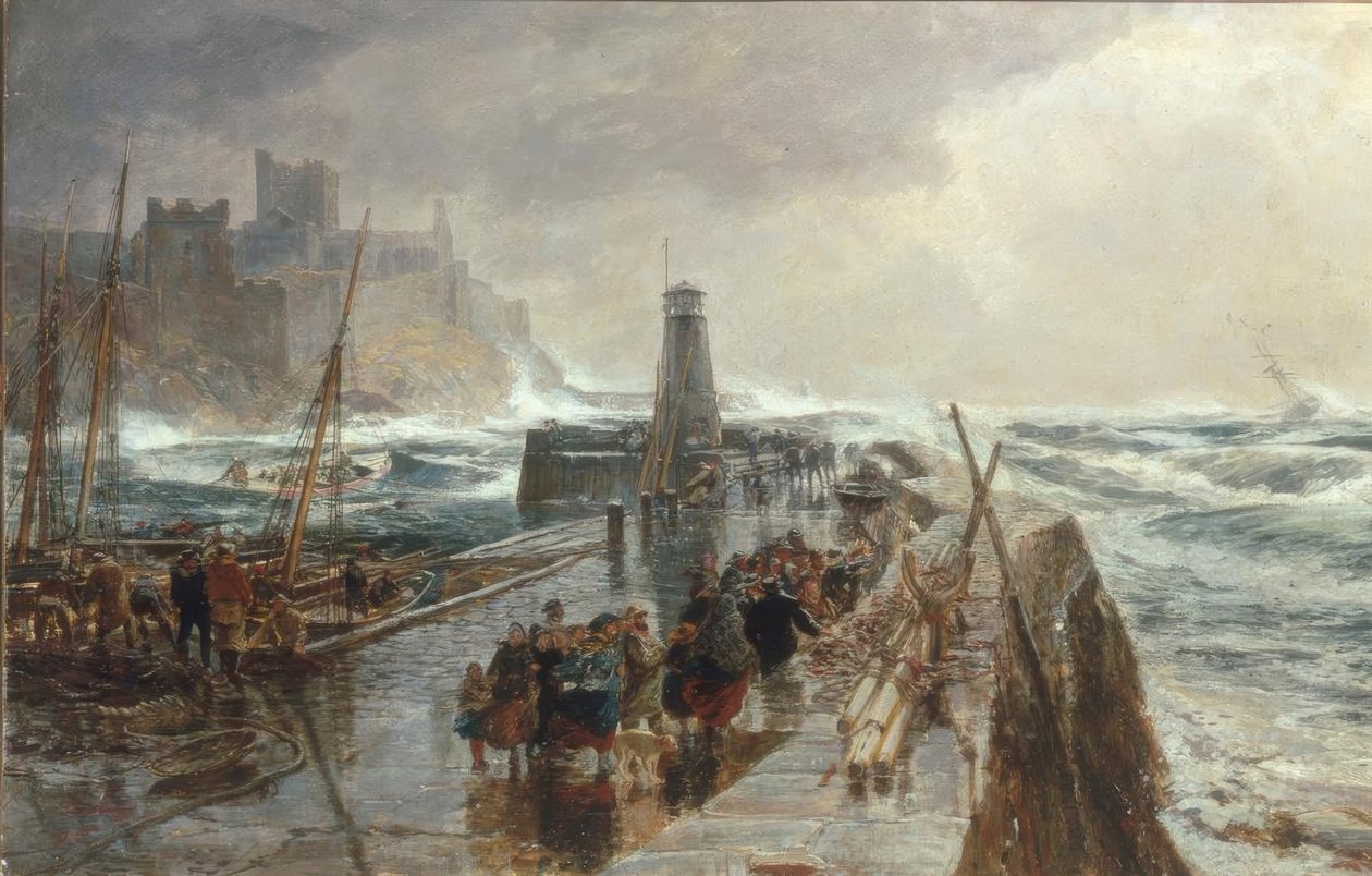 Peel Harbour, Mansaari tekijältä Samuel Bough