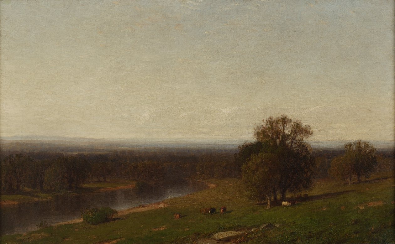 Genesee Valley, New York, 1862-63 tekijältä Samuel Colman