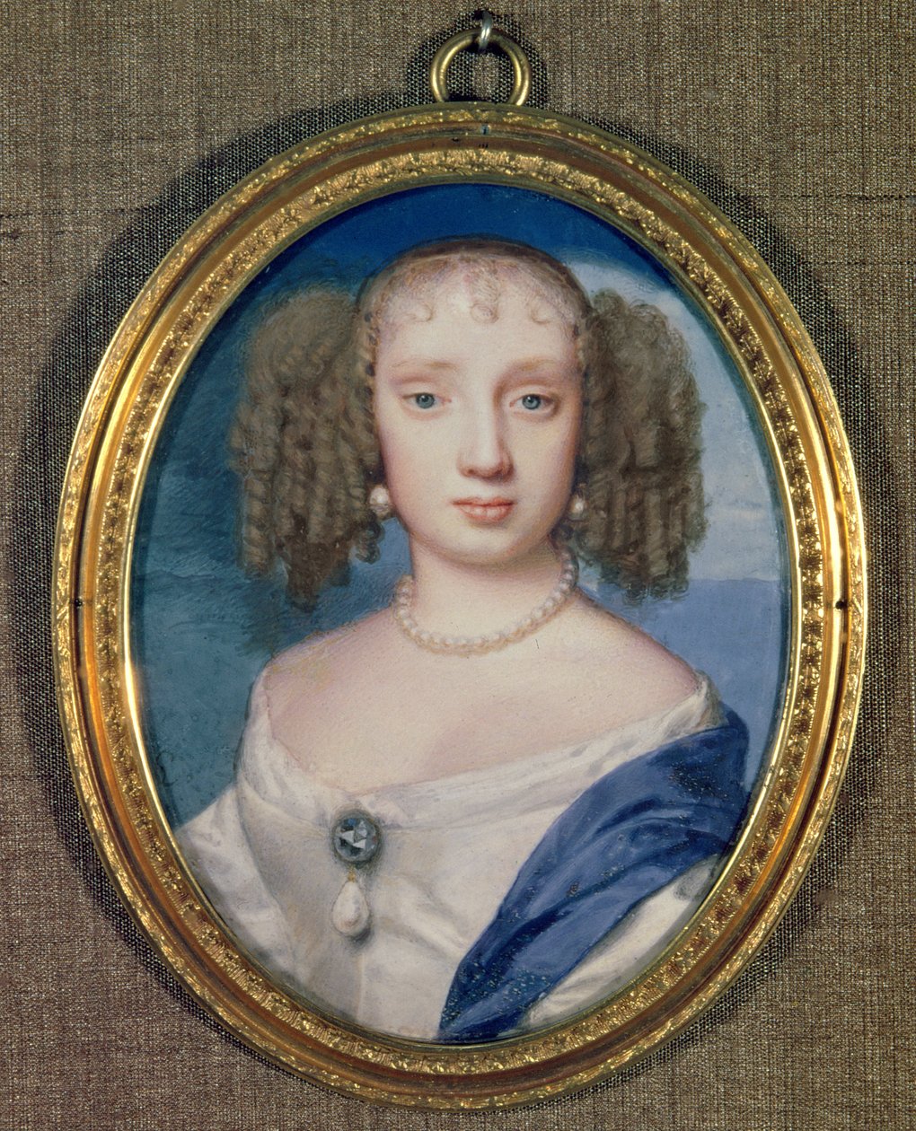 Orleansin herttuatar, noin 1665 tekijältä Samuel Cooper