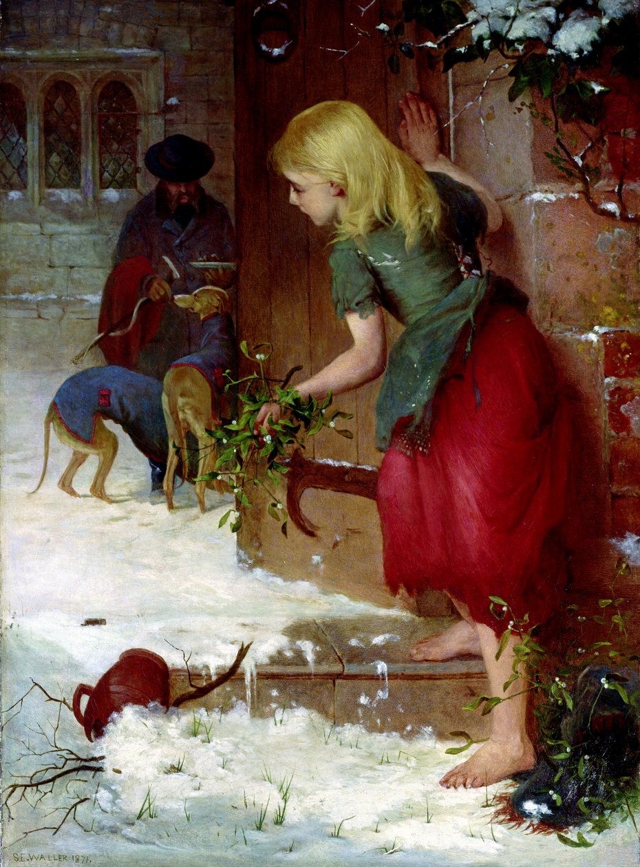 Mistelimyyjä, 1871 tekijältä Samuel Edmund Waller