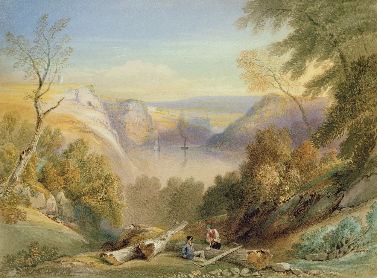 Avon Gorge Leigh Woodsista katselee kohti St. Vincent Rocksia tekijältä Samuel Jackson