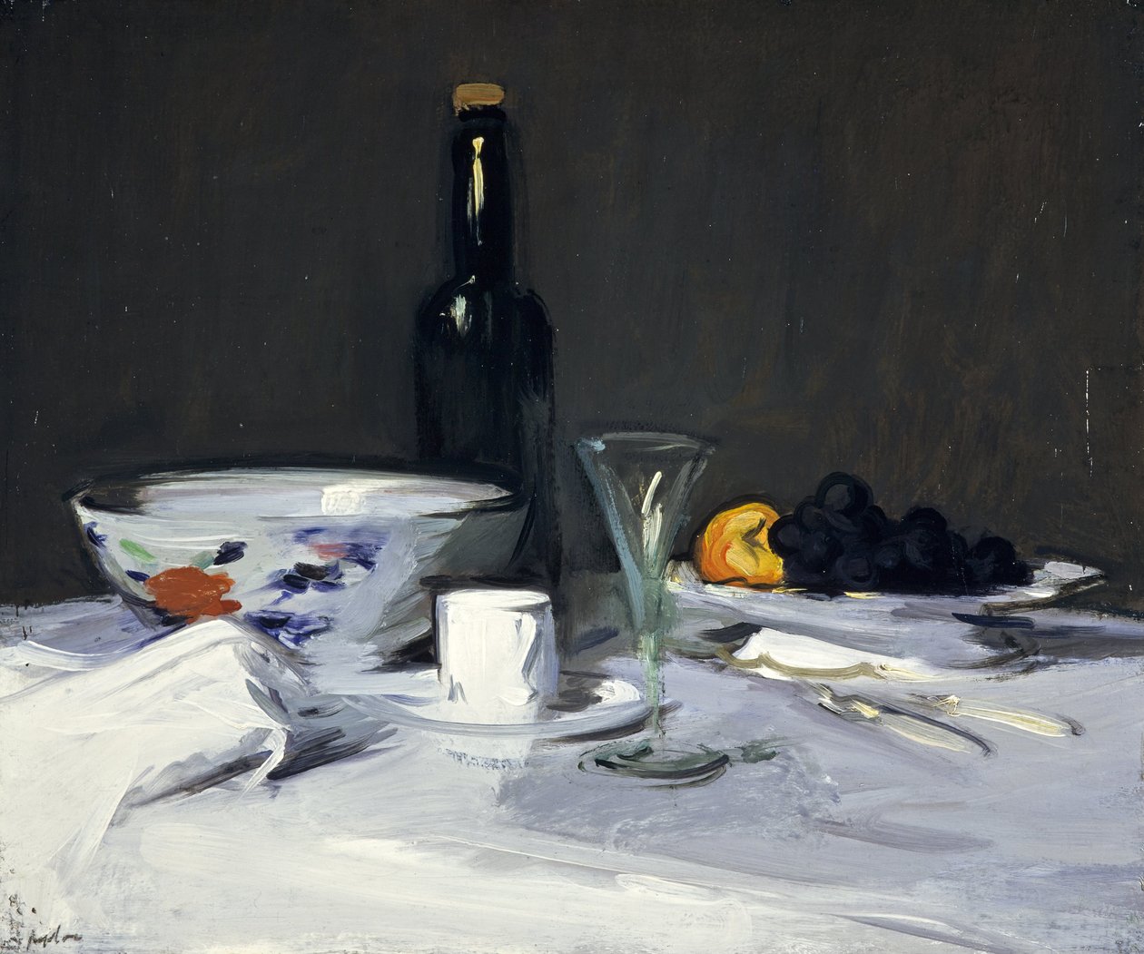 Musta pullo tekijältä Samuel John Peploe
