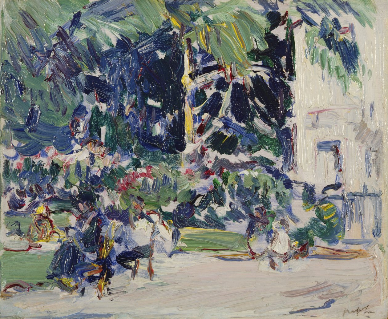Luxemburgin puutarha, Pariisi tekijältä Samuel John Peploe