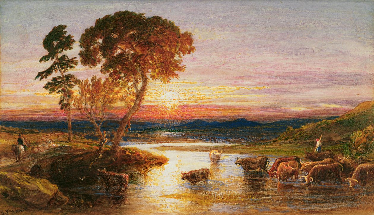 Huonekalut ja erilaiset esineet 1100- ja 1300-luvuilta tekijältä Samuel Palmer