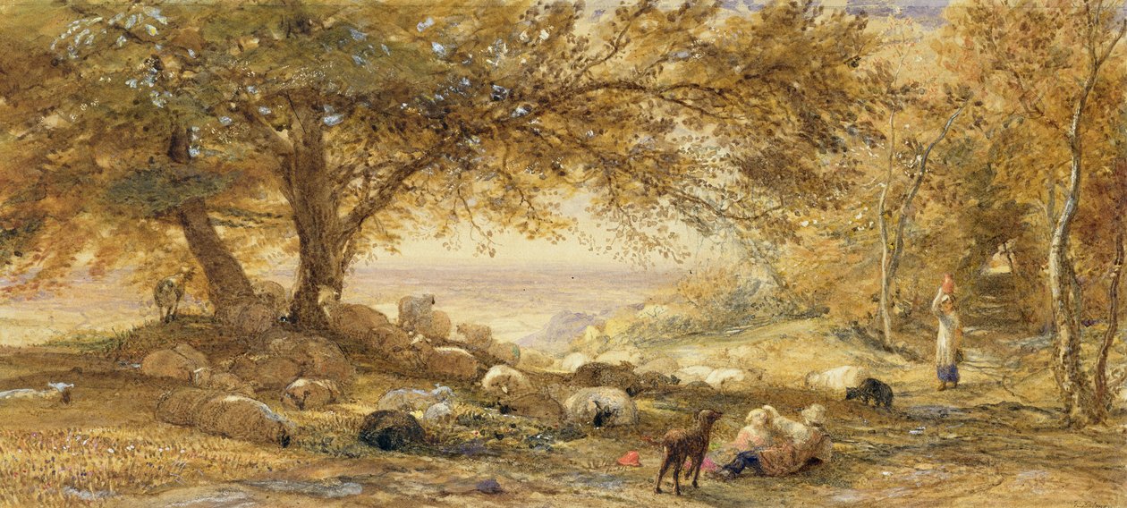 Varjoisa Hiljainen tekijältä Samuel Palmer