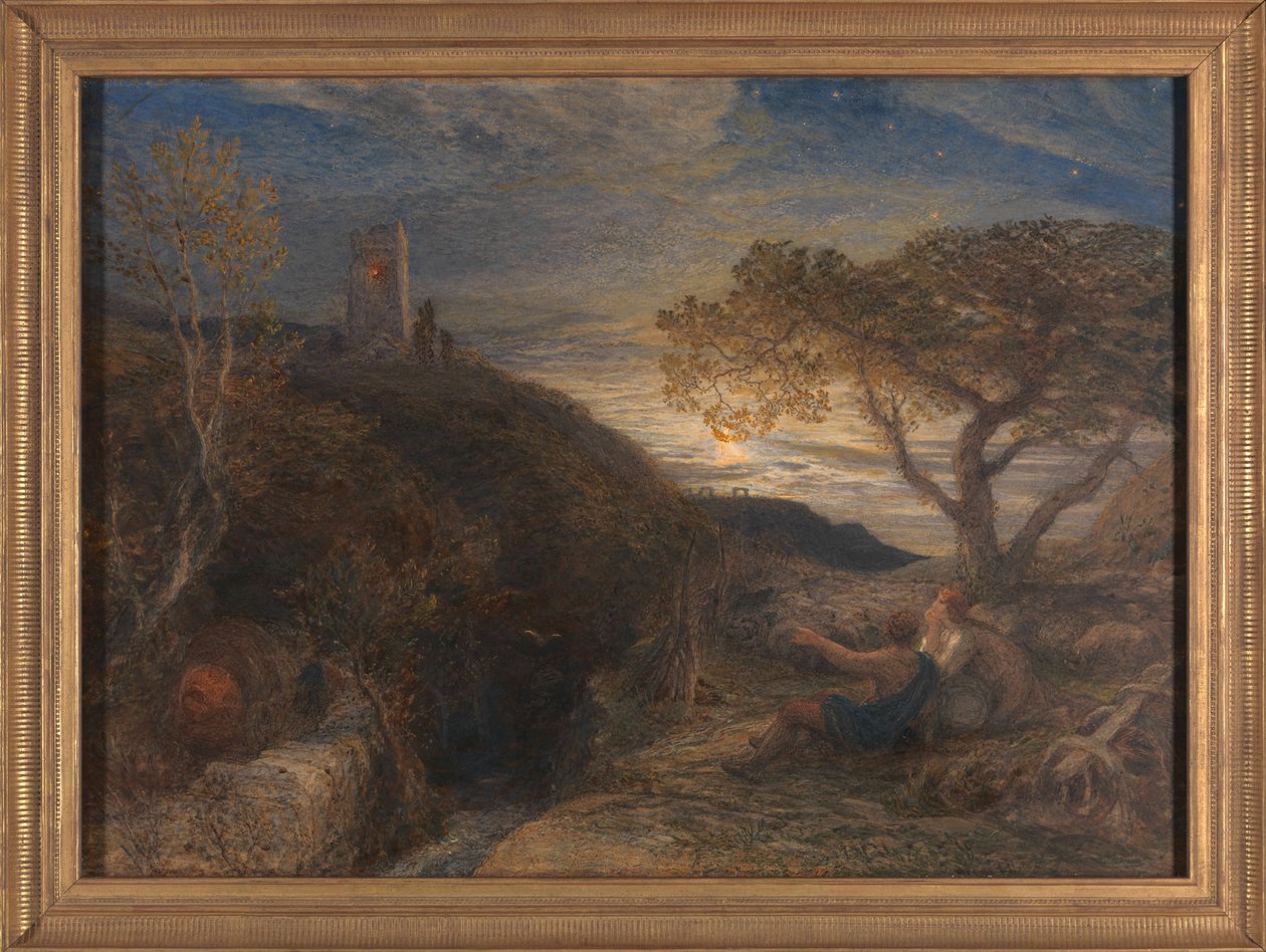 Yksinäinen torni tekijältä Samuel Palmer