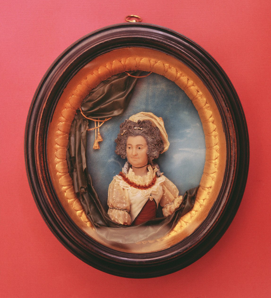 Pienoismuotokuva Mary Berrystä (1763-1852) tekijältä Samuel Percy