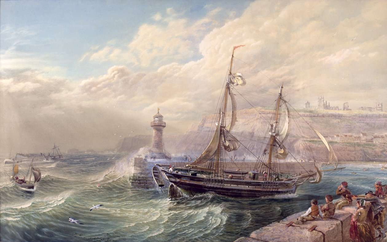 Whitby, 1883 tekijältä Samuel Phillips Jackson