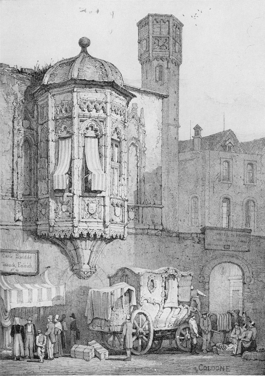 Hotel de Praha tekijältä Samuel Prout