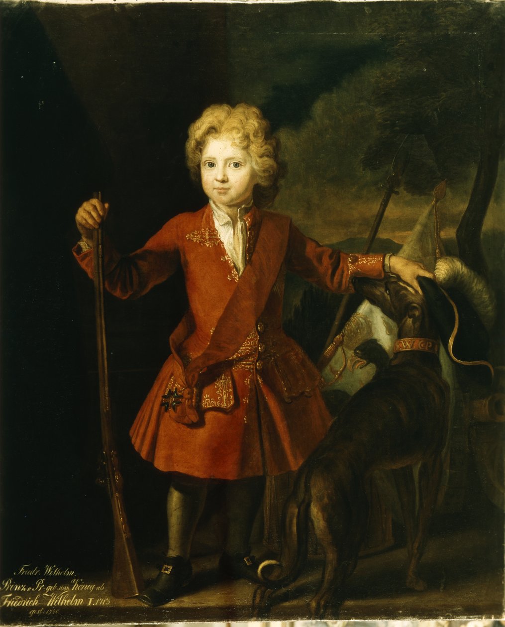 Kruununprinssi Frederick William I tekijältä Samuel Theodor Gericke