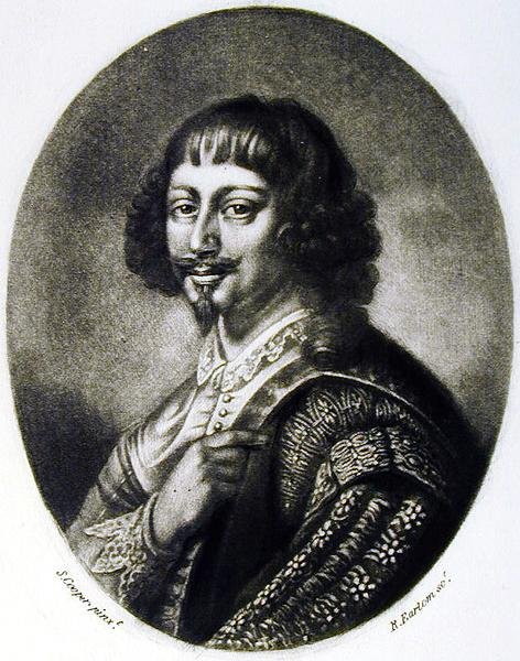 Endymion Porter (1587-1649) kuvitus teoksesta Portraits of Characters Illustrious in British History, kaivertanut Richard Earlom (1743-1822) (mezzotint) tekijältä Samuel after Cooper