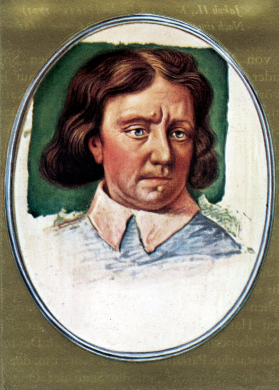 Oliver Cromwellin muotokuva tekijältä Samuel (after) Cooper