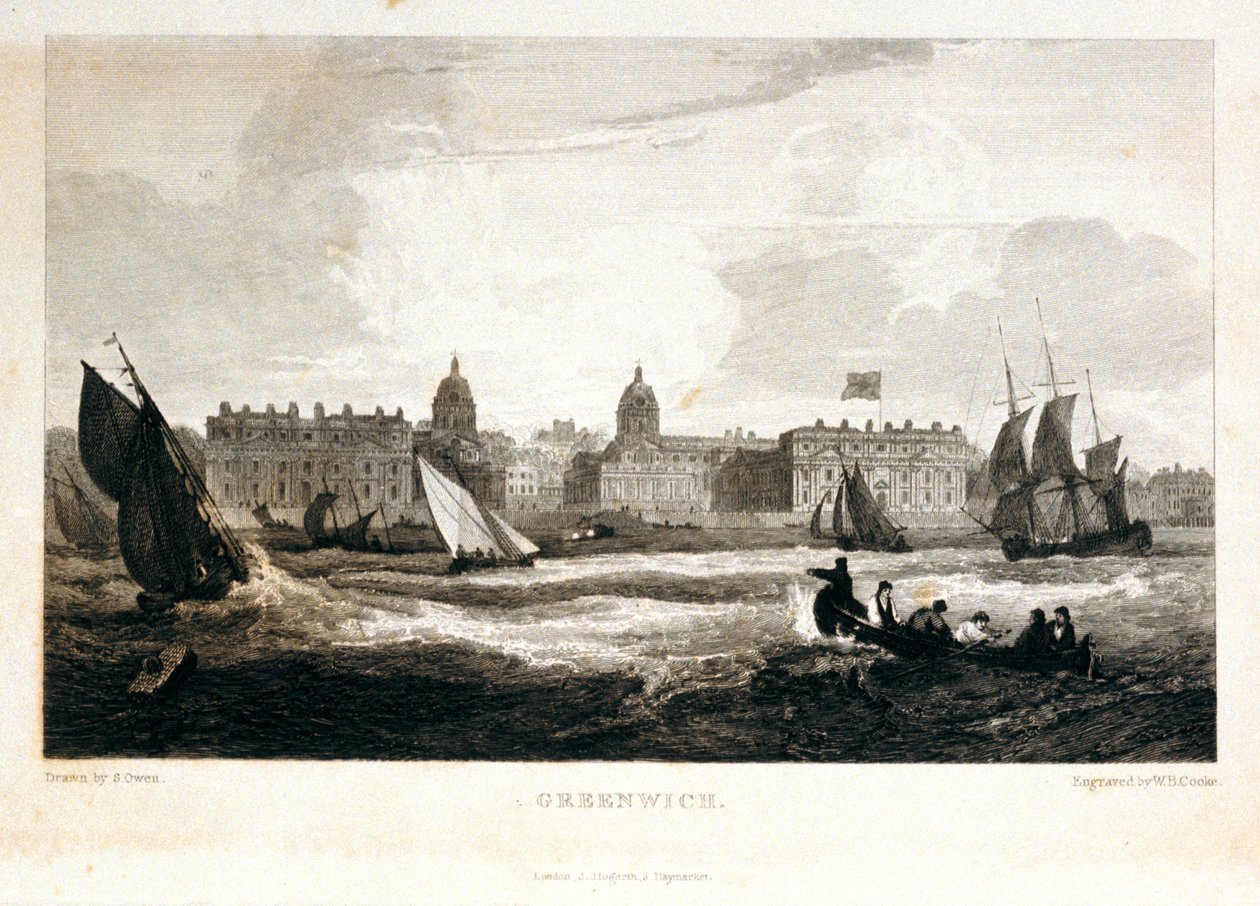 Greenwich [Greenwichin sairaala] tekijältä Samuel (after) Owen