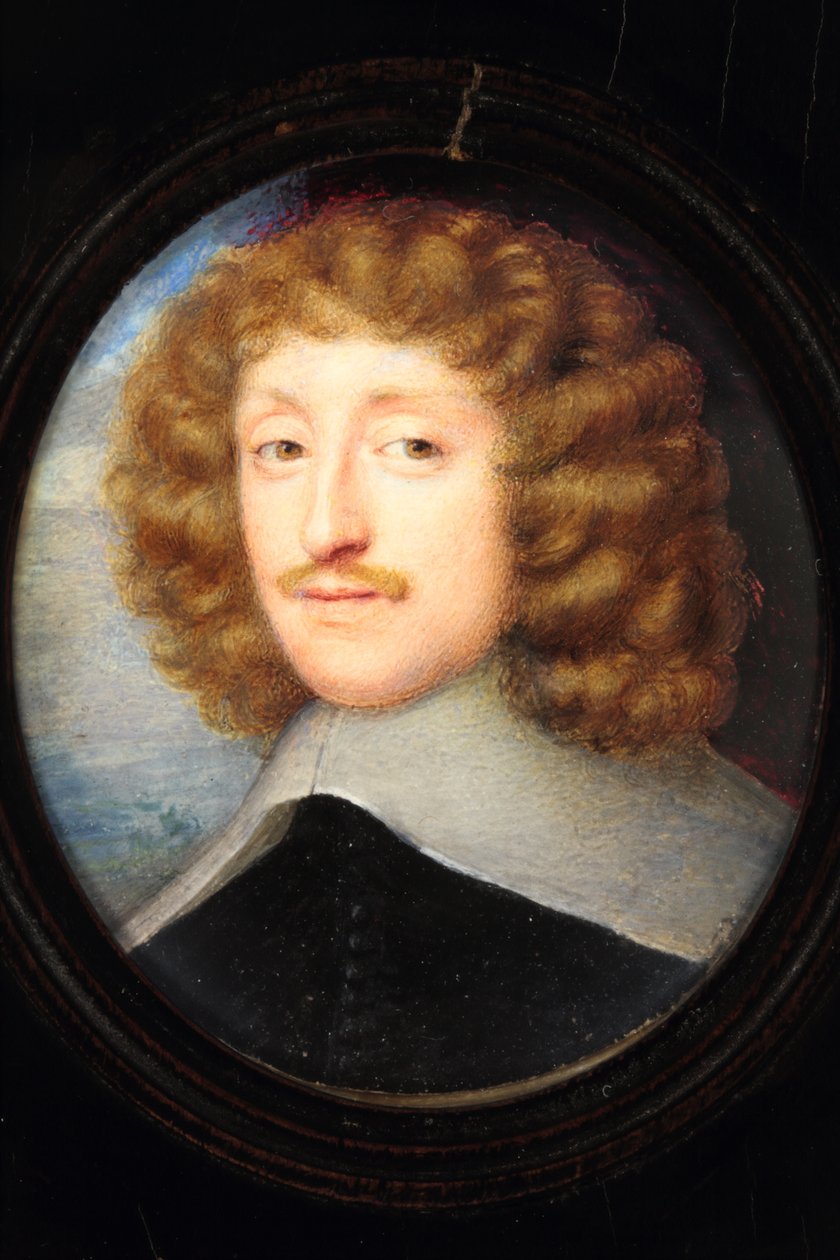 William Villiers, 2. varakreivi Grandison (akvarelli vellum) tekijältä Samuel (cicle of) Cooper