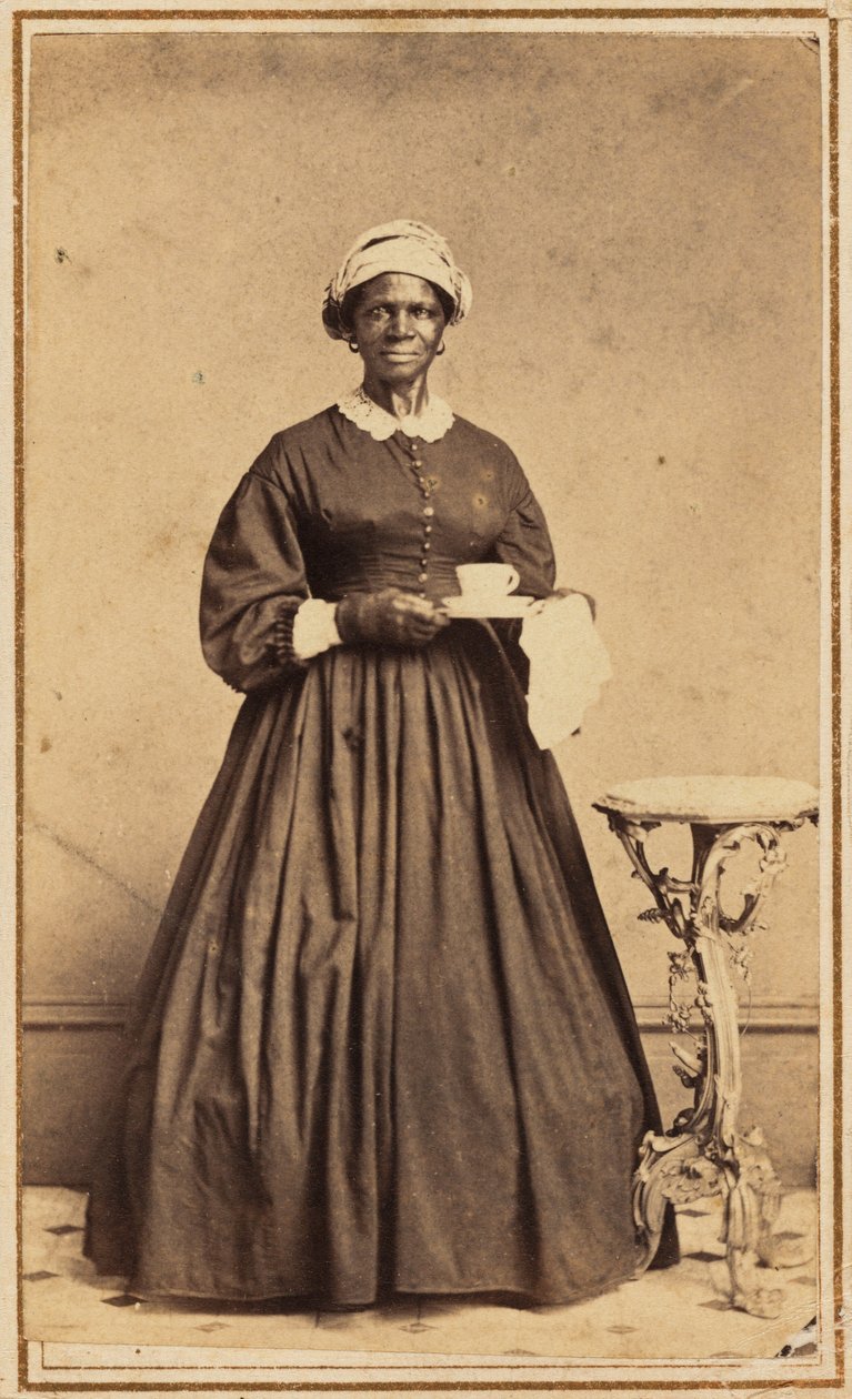 Naisen muotokuva,1864-1865 (kuva) tekijältä Samuel A. Thomas