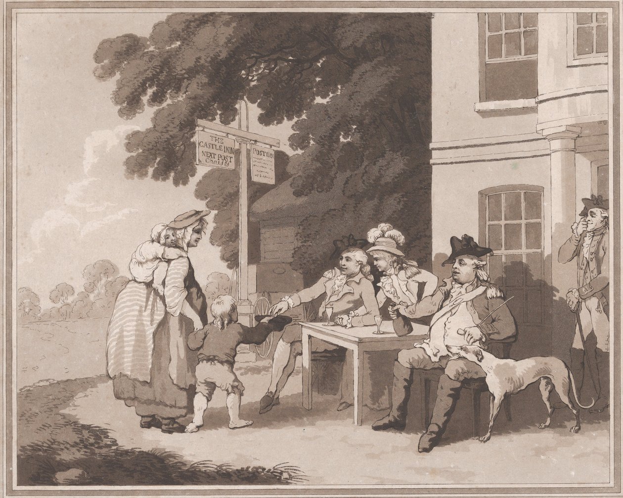 Hyväntekeväisyys, 25. marraskuuta 1792. tekijältä Samuel Alken
