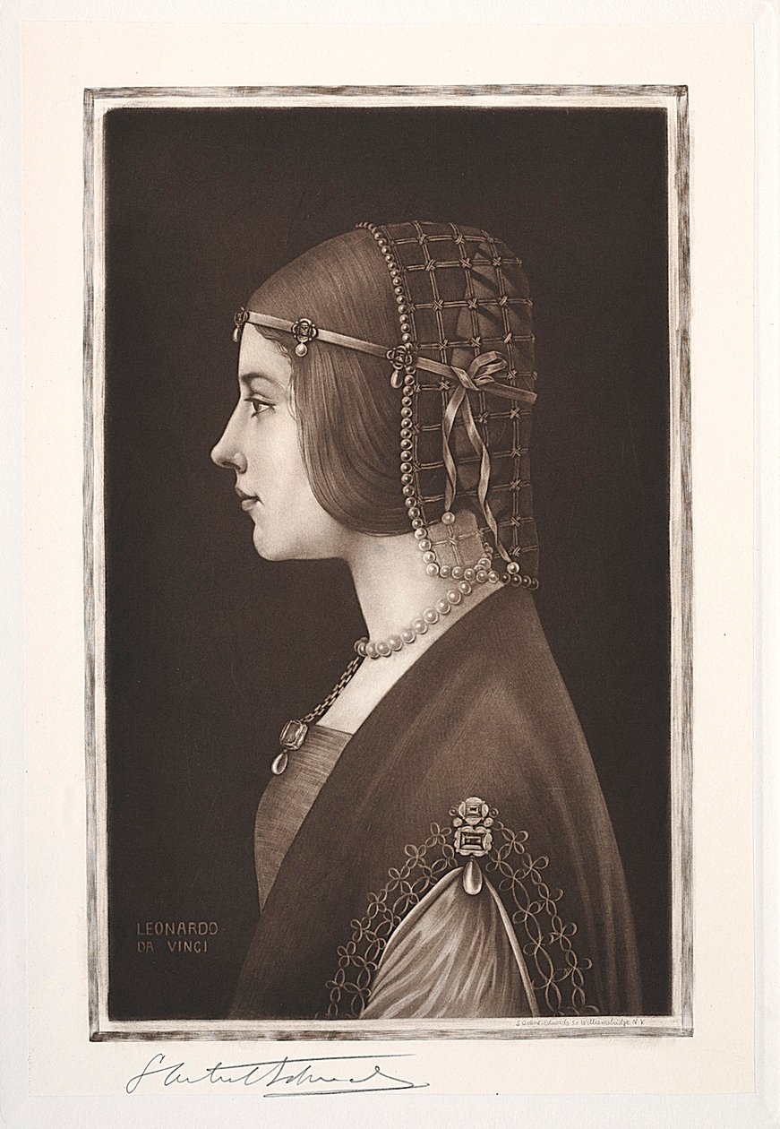 Beatrice DEste, 1800-1900-luku. tekijältä Samuel Arlent Edwards