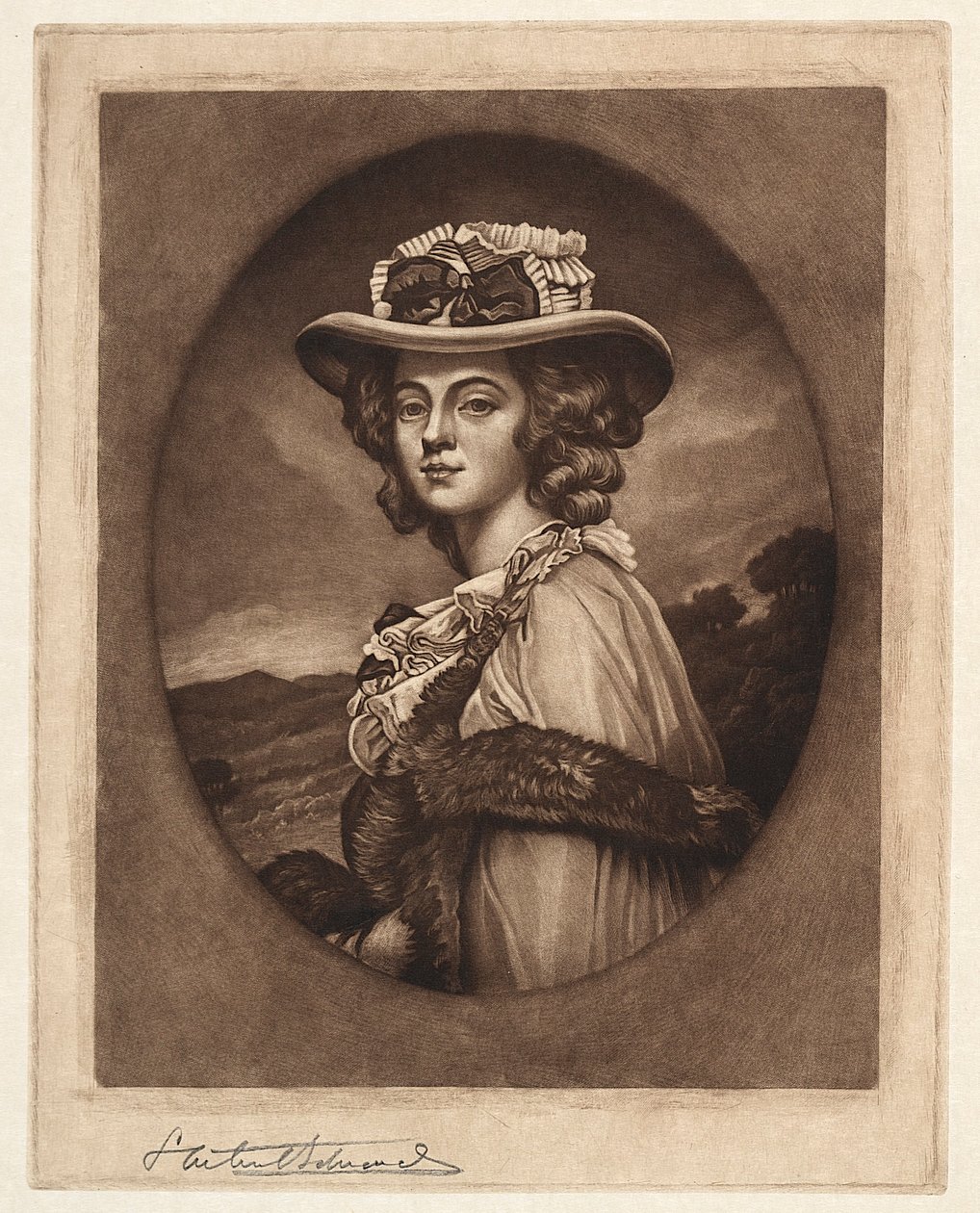 Rouva Davenport, 1800-1900-luku. tekijältä Samuel Arlent Edwards