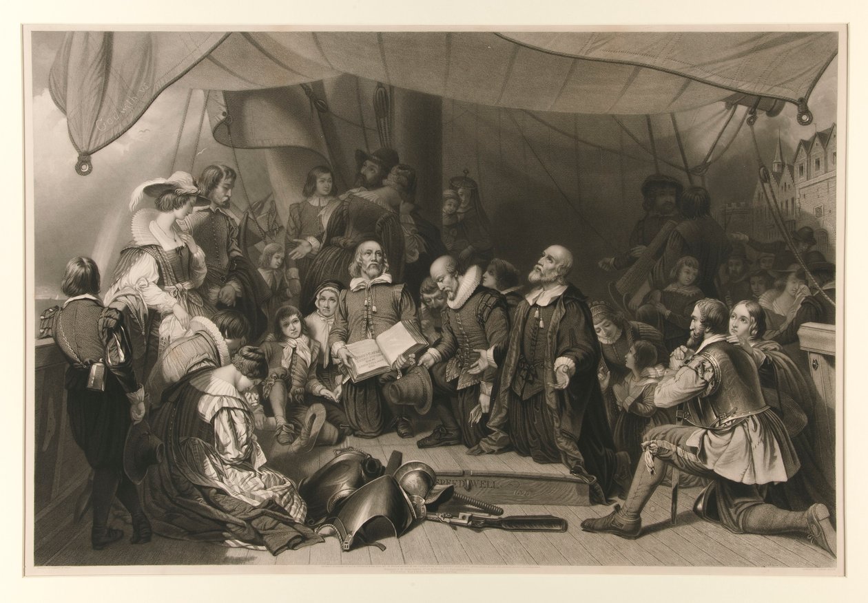 Pyhiinvaeltajien maihinnousu tekijältä Samuel Bellin