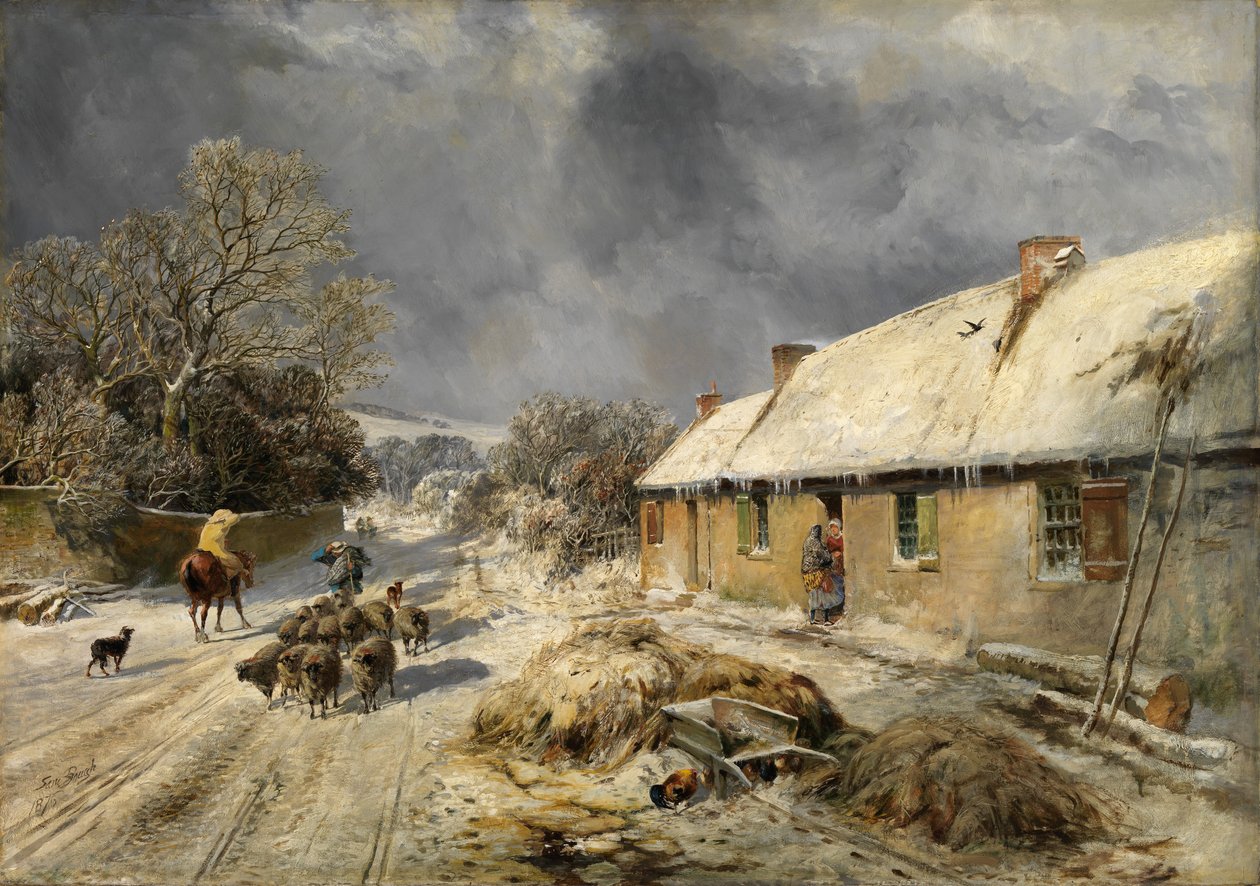 Burnsin mökki, Alloway tekijältä Samuel Bough