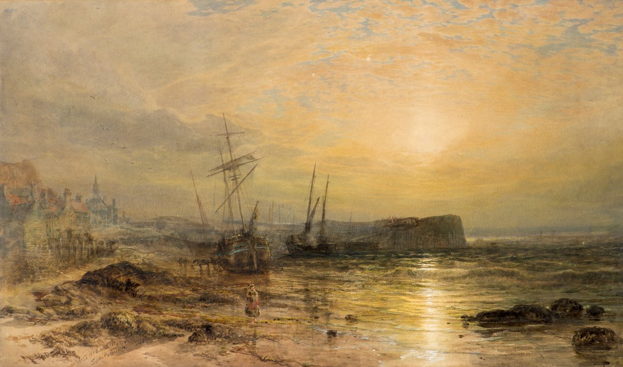 West Wemyssin satama tekijältä Samuel Bough