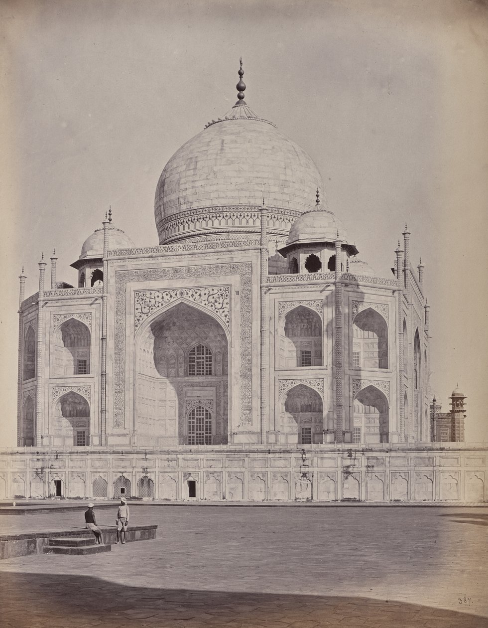 Agra. Taj, tärkeimmän kaupungin keskus tekijältä Samuel Bourne