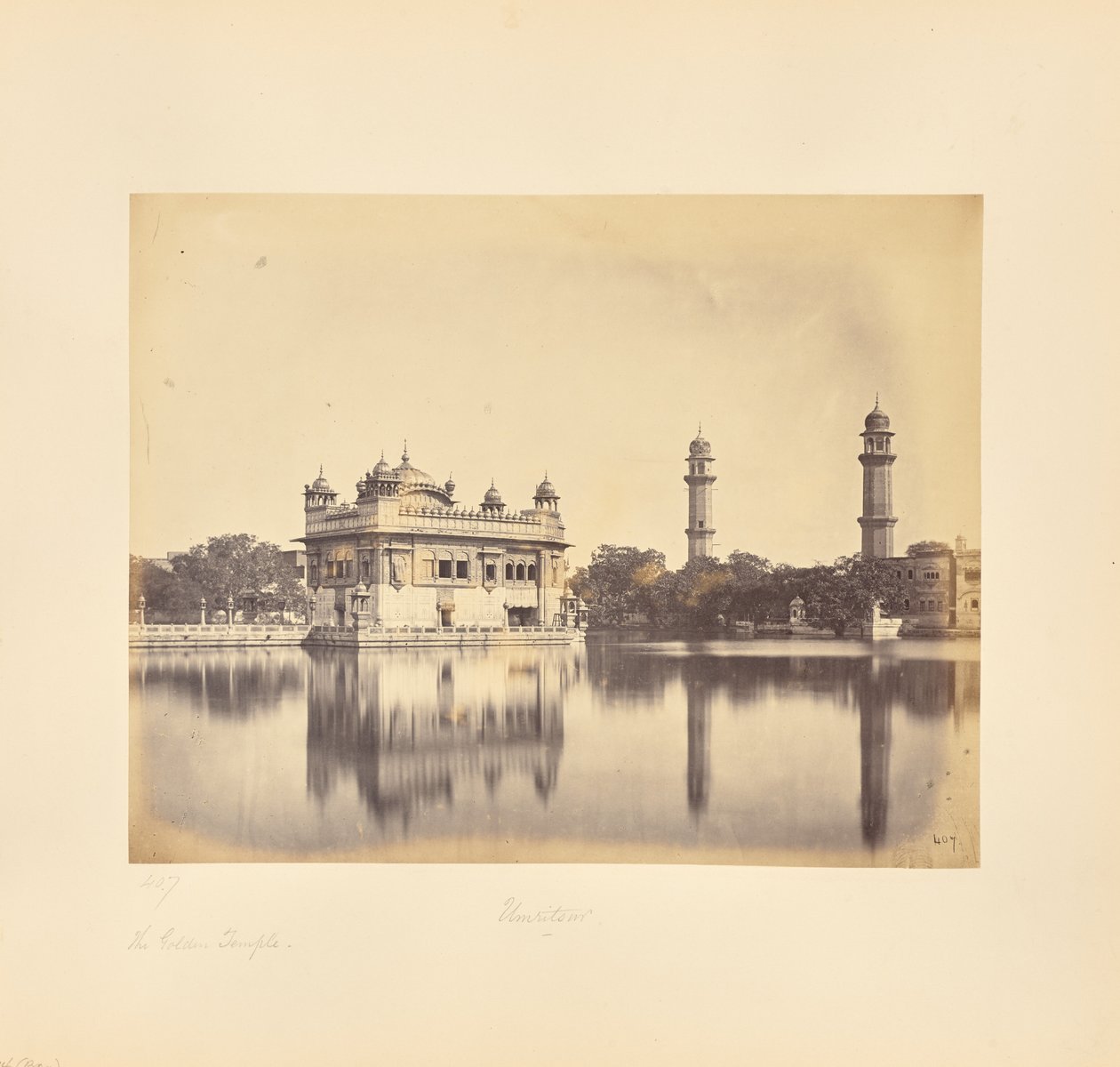 Amritsar: Kultainen temppeli tekijältä Samuel Bourne