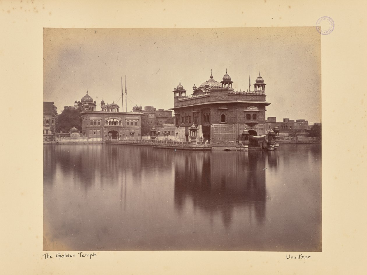 Amritsar: Kultainen temppeli tekijältä Samuel Bourne
