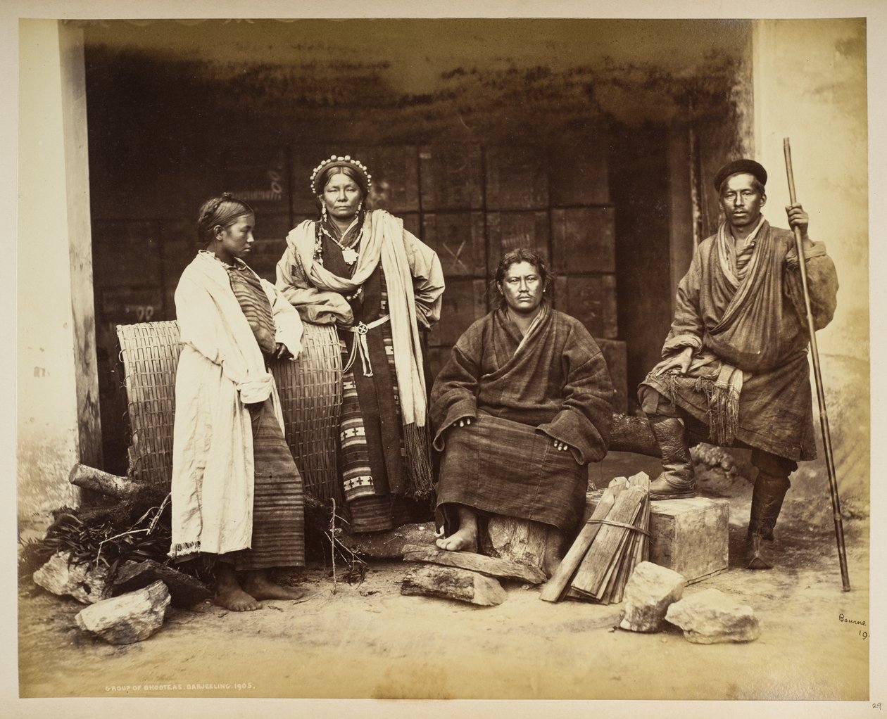 Ryhmä Bhooteaa, Darjeeling, 