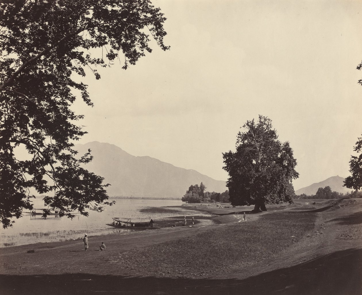 Kashmirin kohtaus tekijältä Samuel Bourne