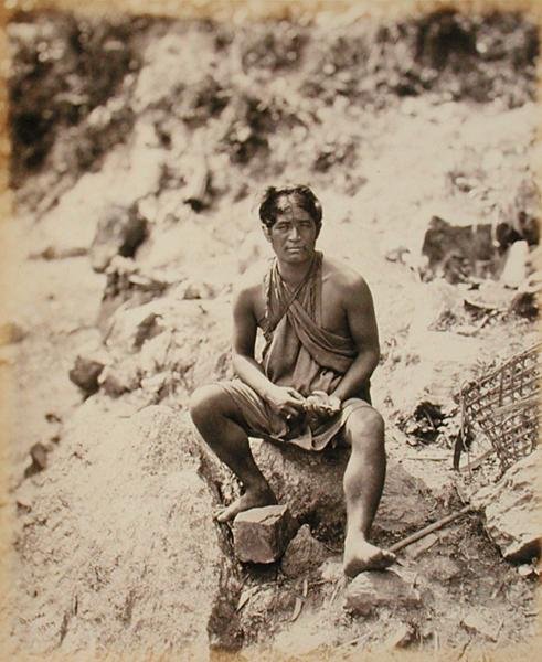 Lepcha mies tekijältä Samuel Bourne