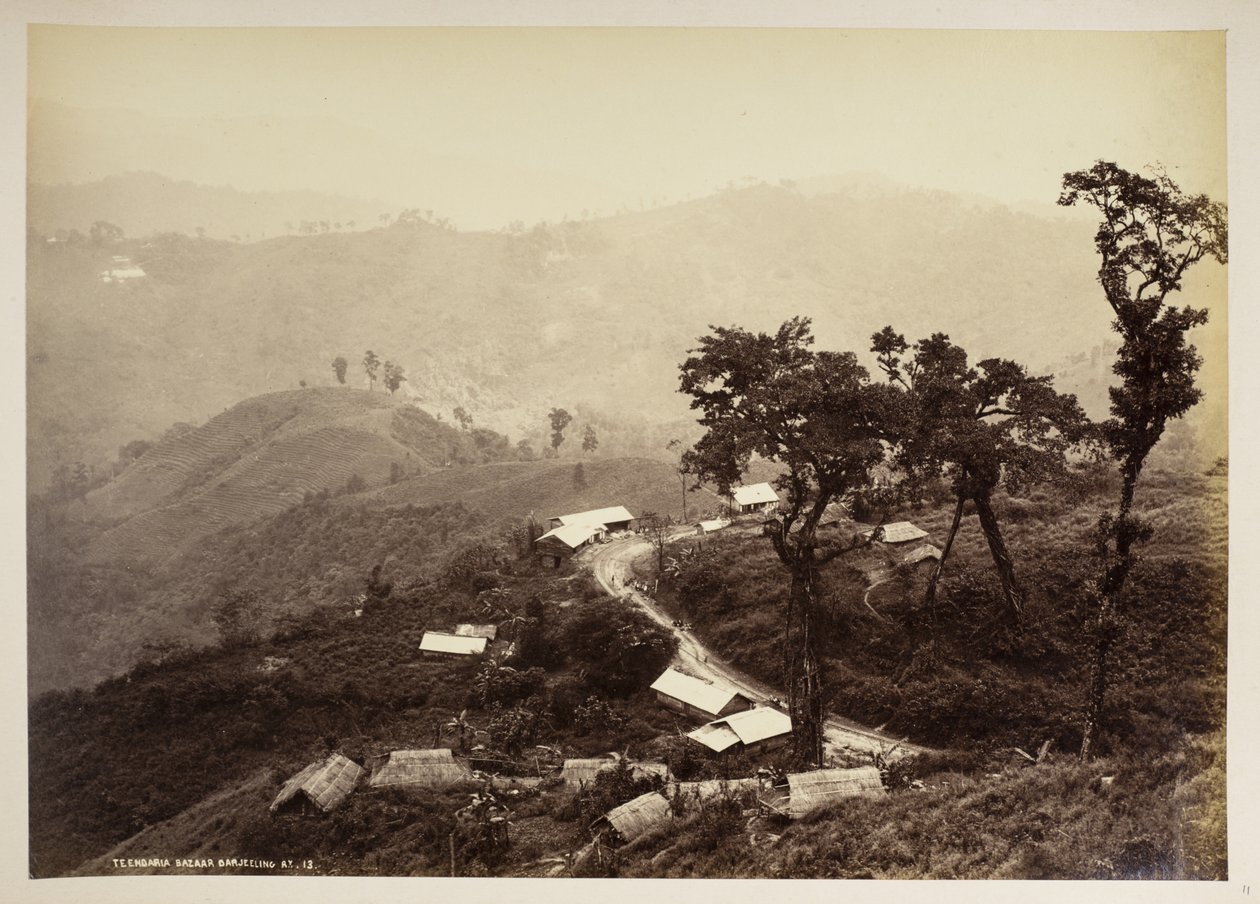 Teendari Bazaar, Darjeeling,  