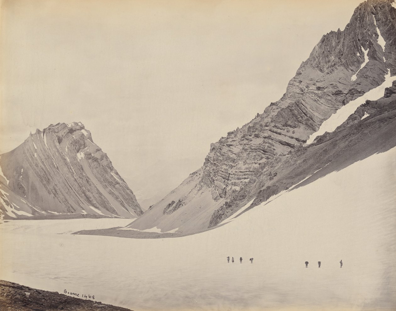 Manirungin sola, 1866. tekijältä Samuel Bourne