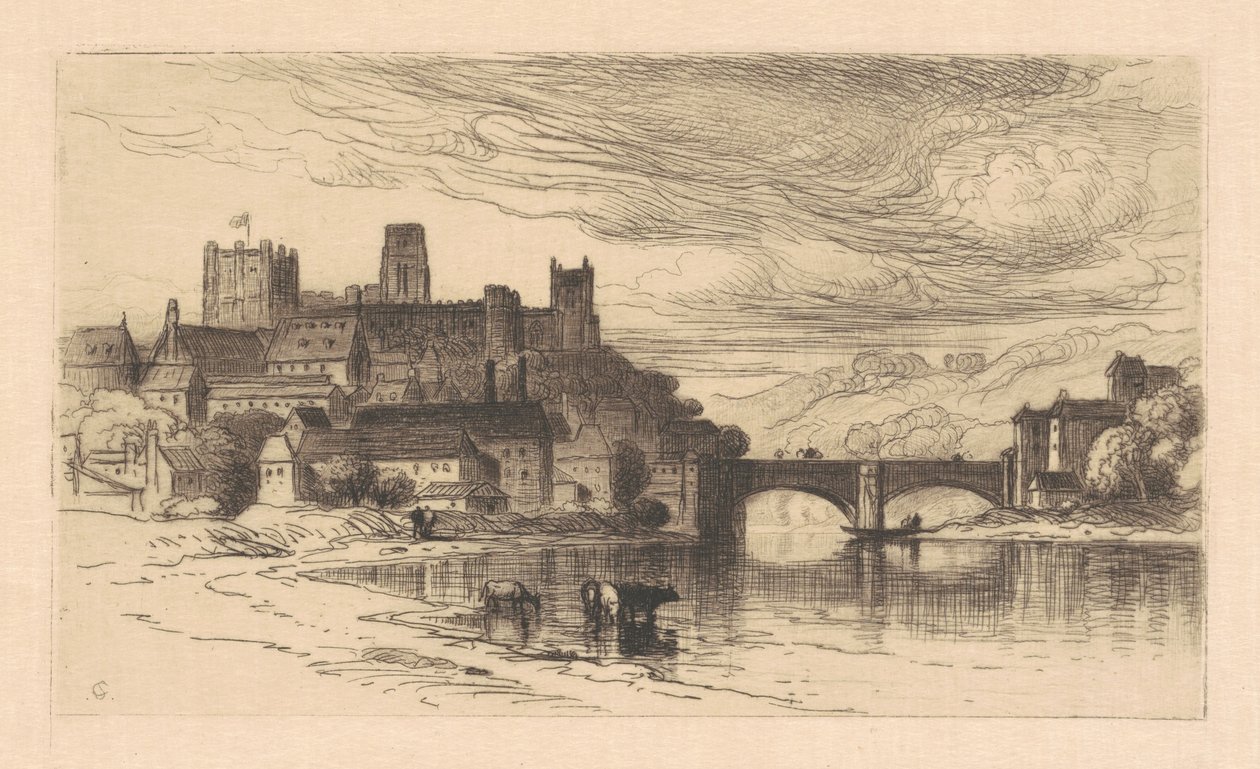 Durham, Englanti tekijältä Samuel Colman