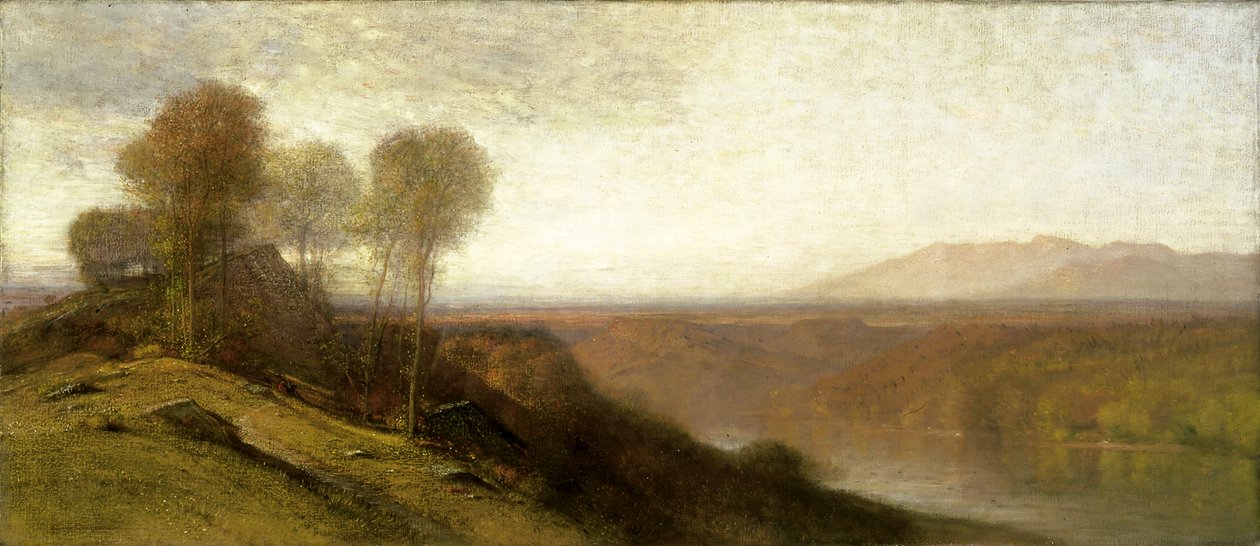 Kanawha River Valley, n. 1888-1890. tekijältä Samuel Colman