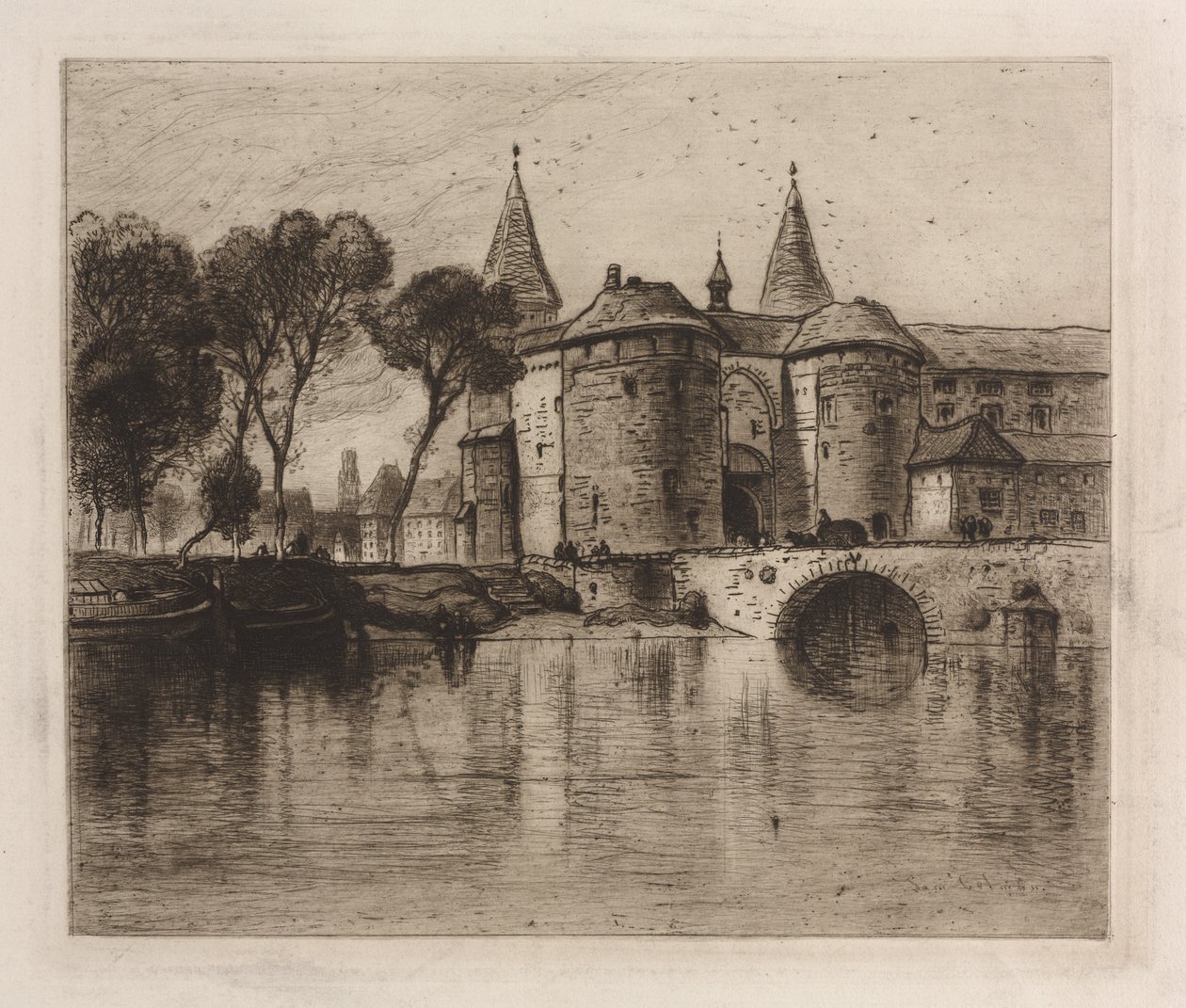Pont de Grand, Brugge tekijältä Samuel Colman