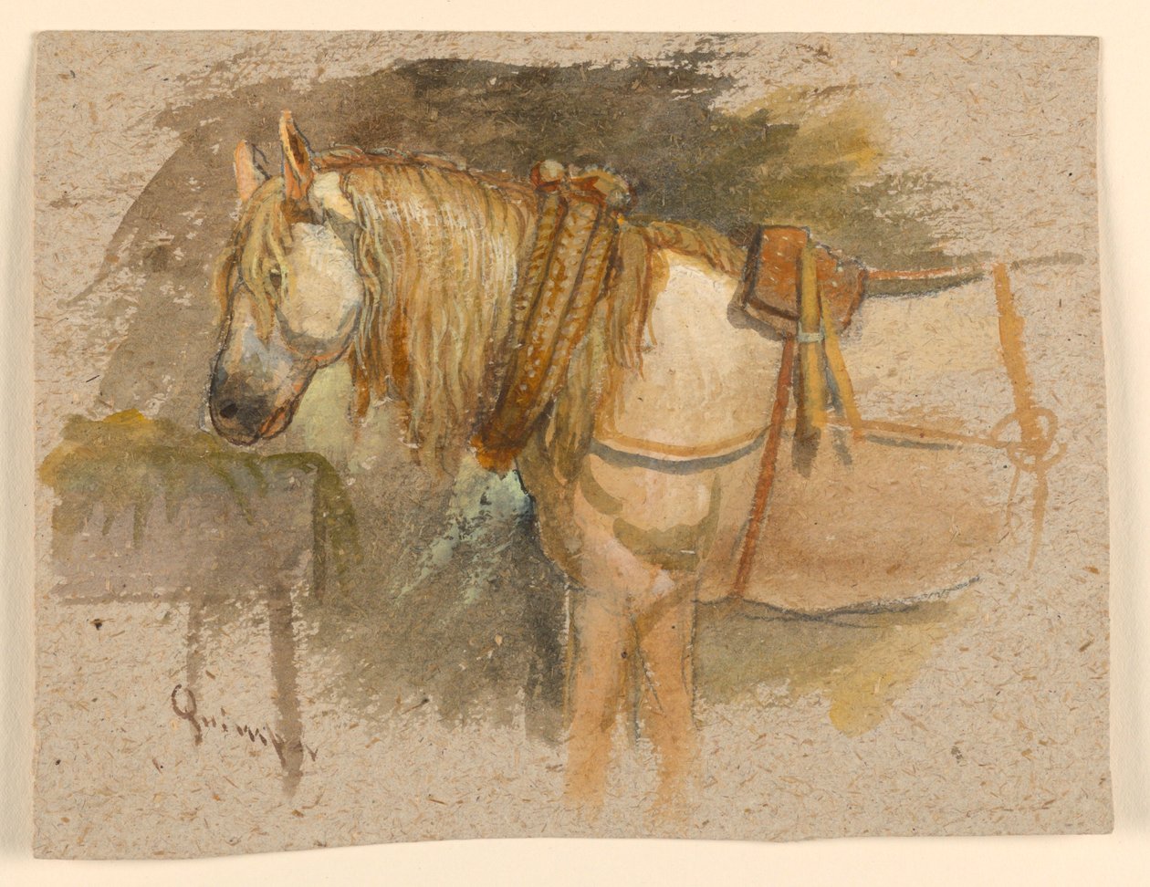 Hevostutkimus, Quimper, Bretagne tekijältä Samuel Colman