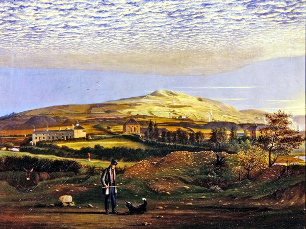 West Country Mines (öljy kankaalle) tekijältä Samuel Colman