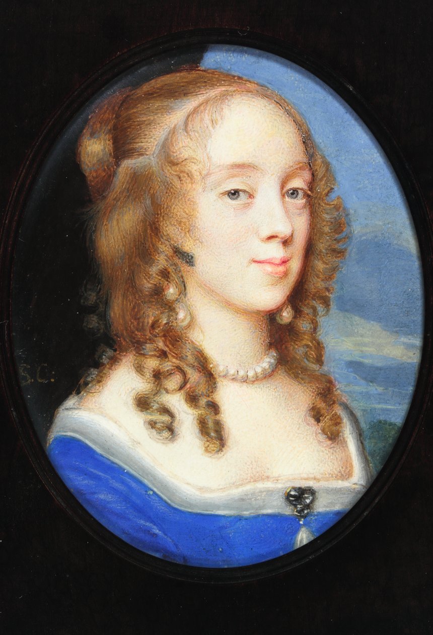 Anne Stephens, Lady Pye (akvarelli vellum) tekijältä Samuel Cooper